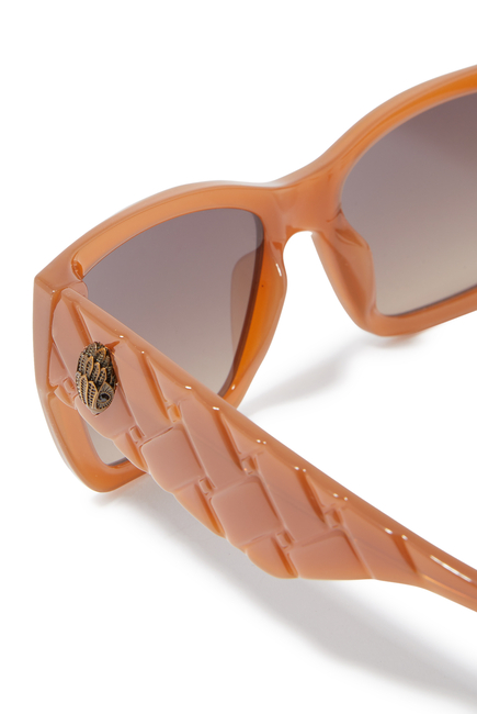 Kensington Gradient Rectangular Sunglasses